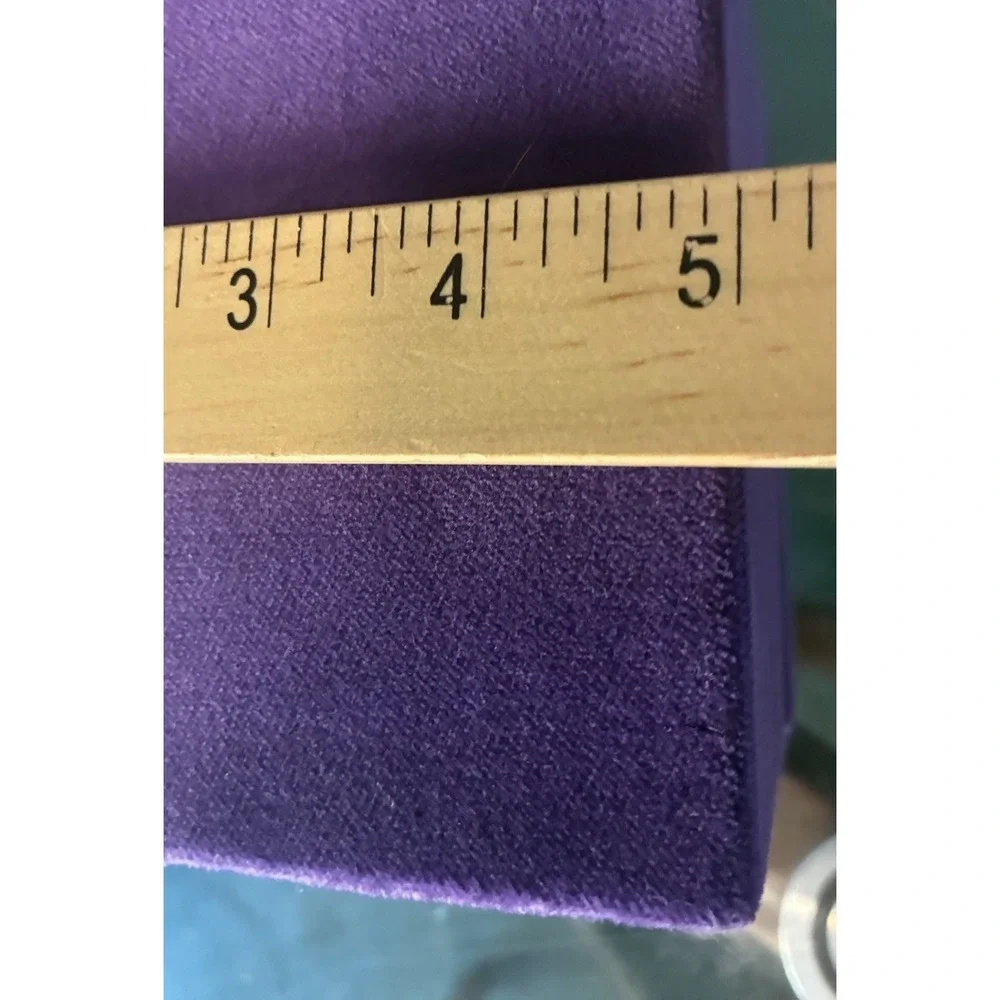 Gucci Box Purple Velvet Bracelet Watch Accessories 5x5x4.5